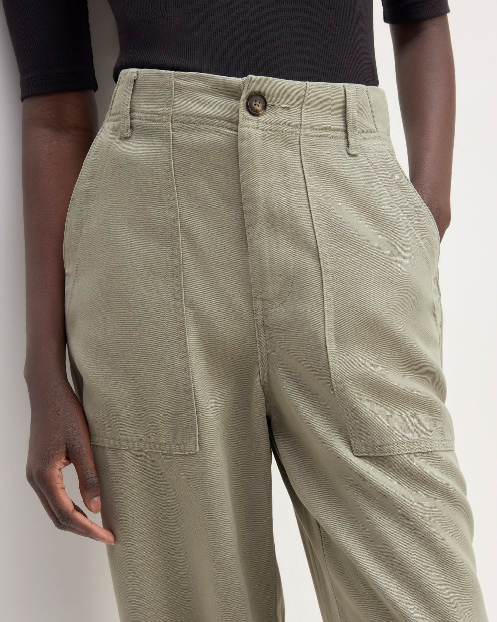 The Utility Pant in Buttersoft | Sage Green – Everlane