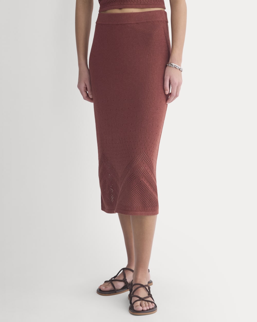 womens-lace-knit-maxi-skirt-henna-red