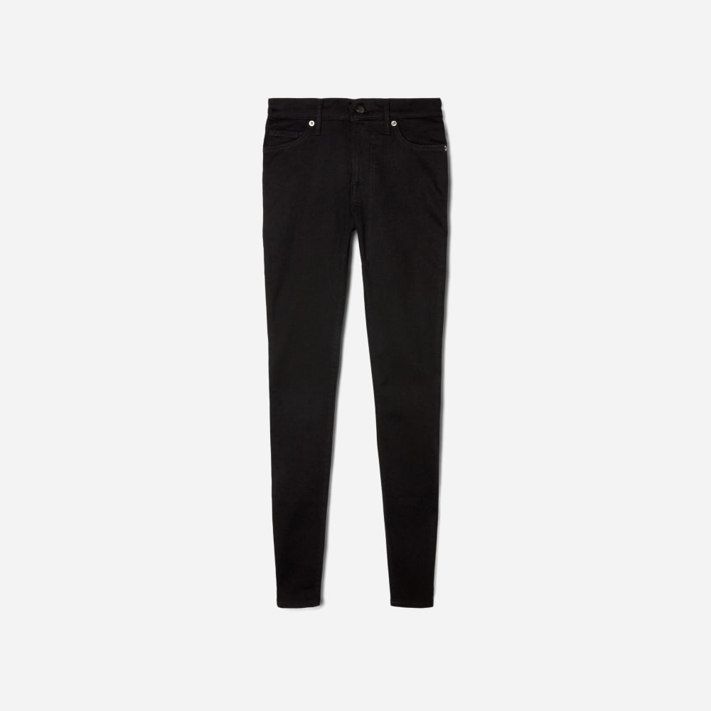 The Mid-Rise Skinny Stretch Jean | Black – Everlane