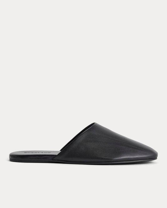 womens-glove-mule-slipper-black-leather | primary