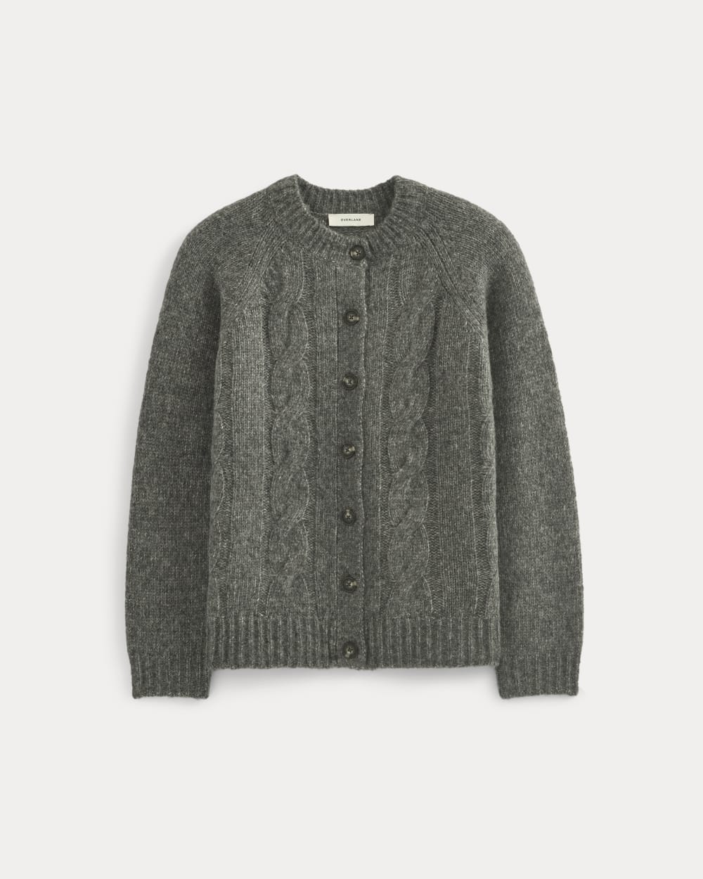 womens-cloud-cable-cardigan-heather-charcoal | alt
