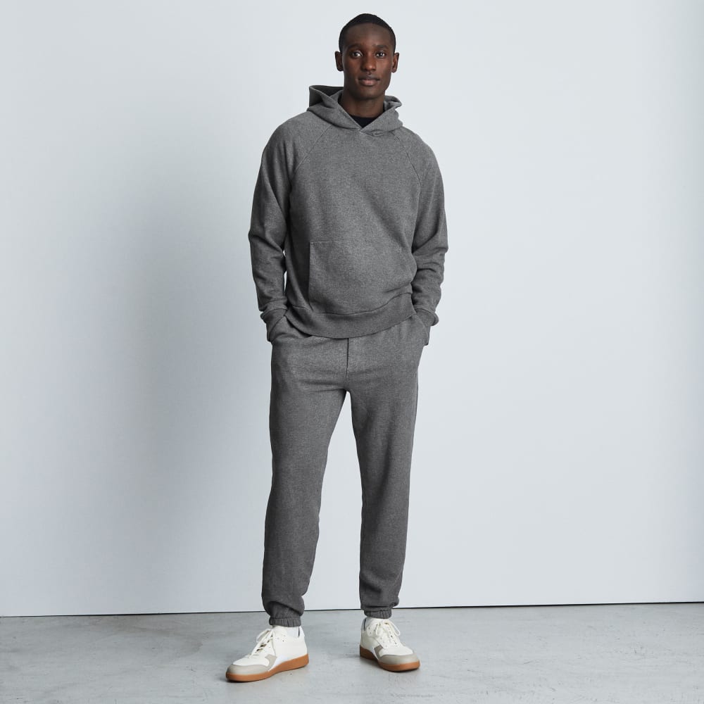The Track Hoodie | Dark Heather Grey – Everlane