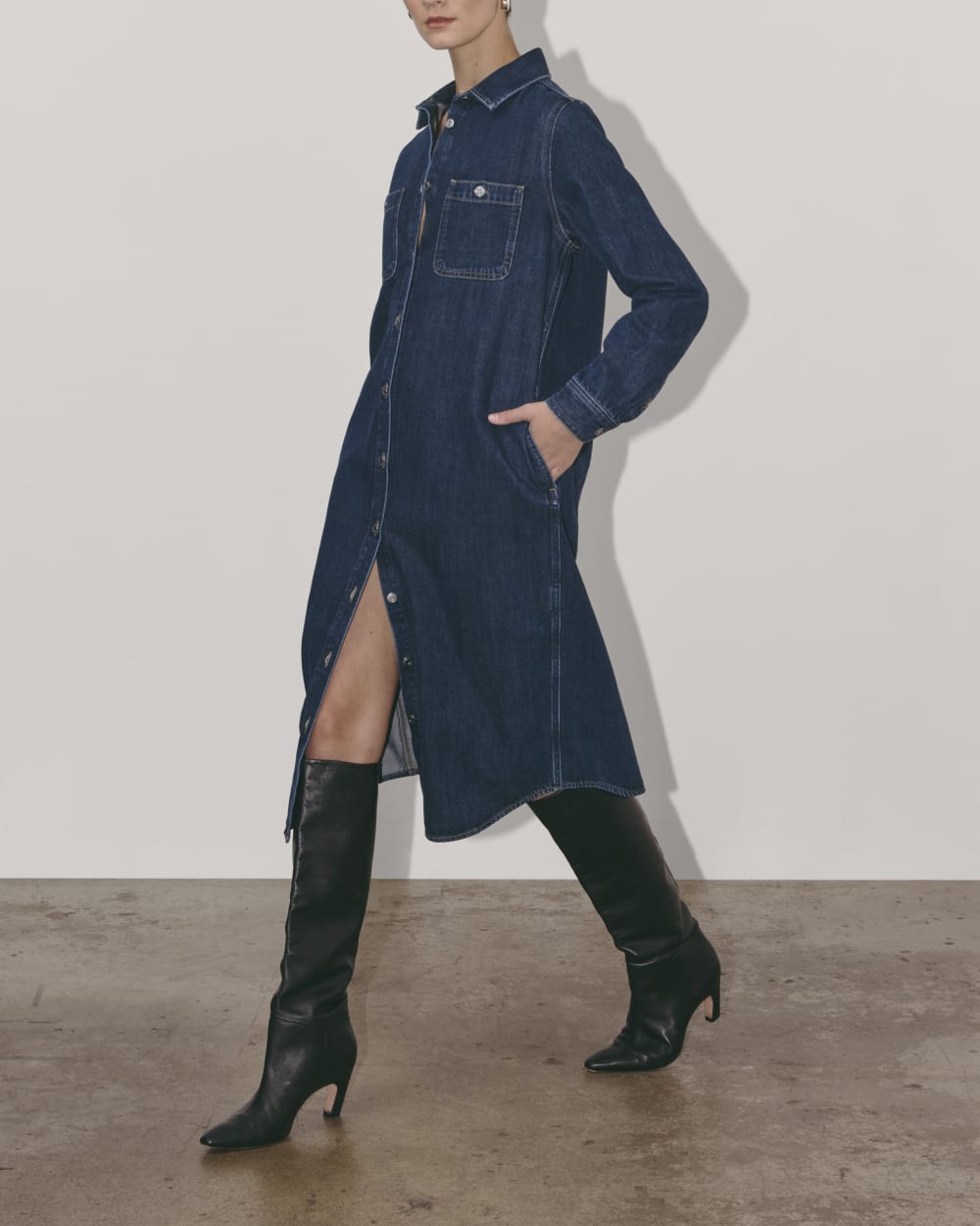 The Denim Shirtdress | Indigo Everlane The Denim Shirtdress | Indigo Everlane