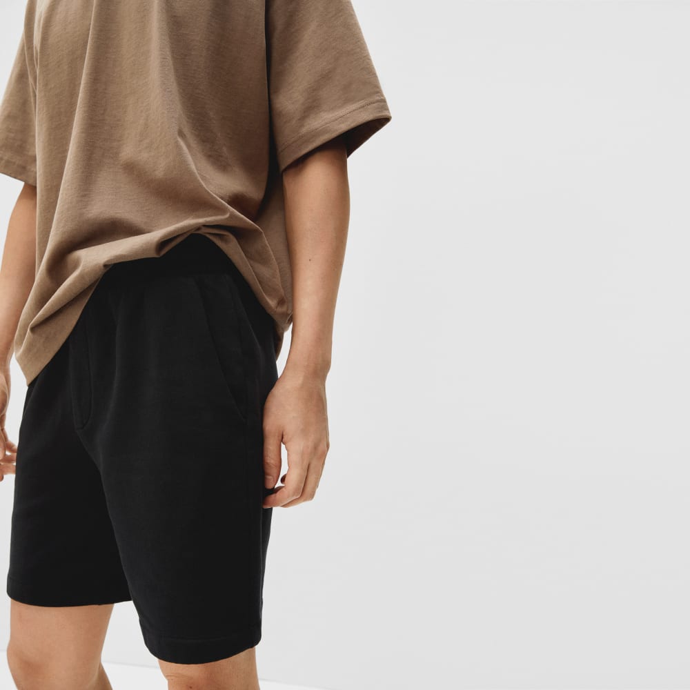 mens-french-terry-short-black