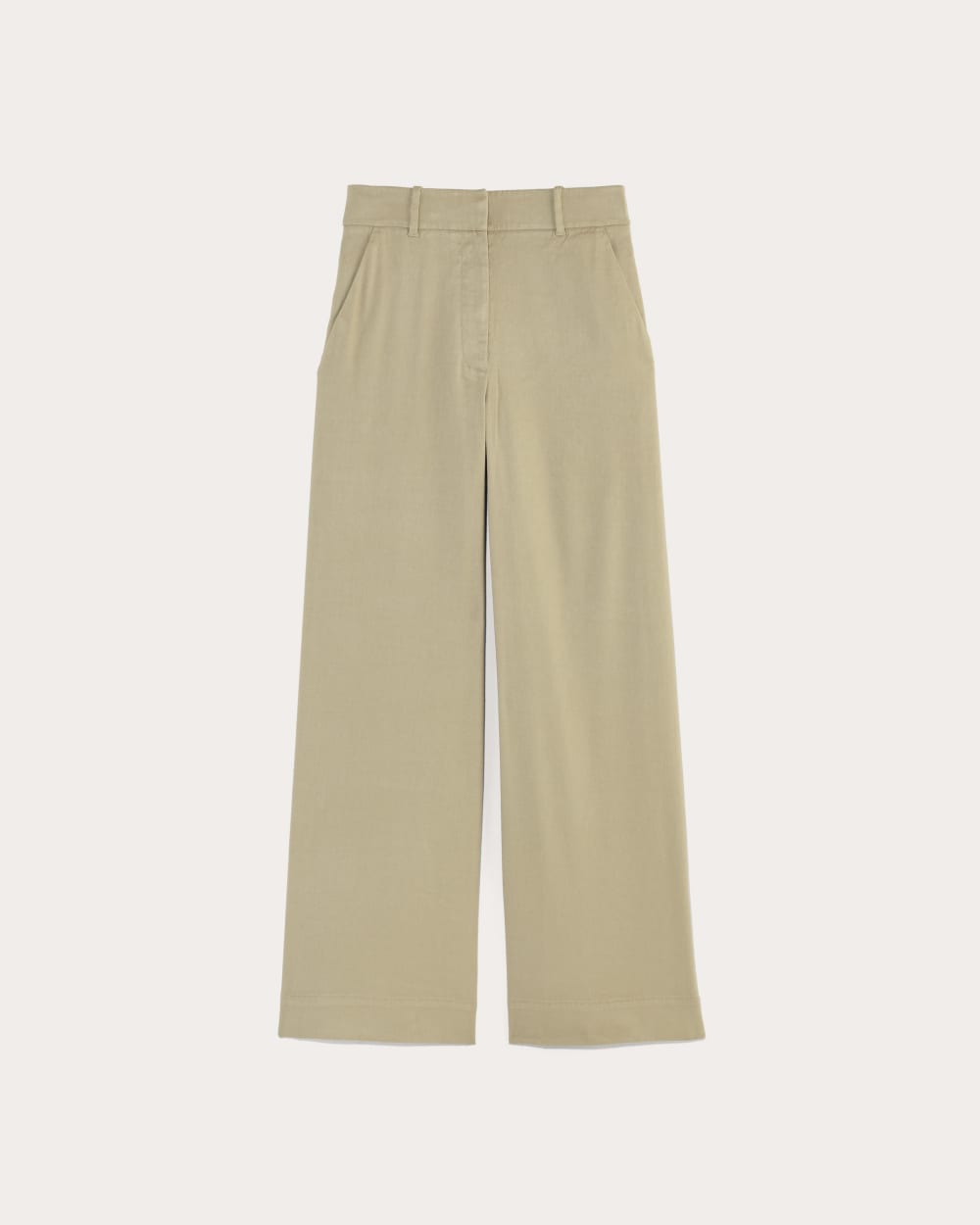 womens-wide-leg-pant-stretch-linen-trench-coat-khaki | alt
