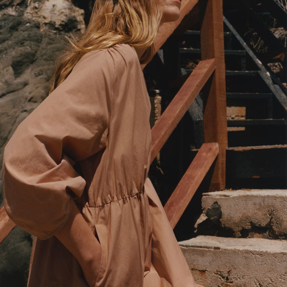 womens-poplin-tiered-dress-caramel