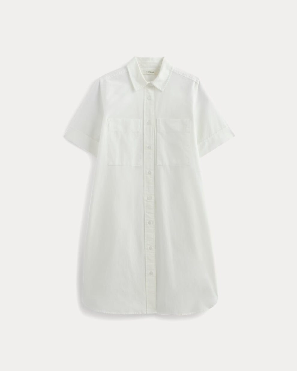 Oxford Dress in White with Lining main image 1
