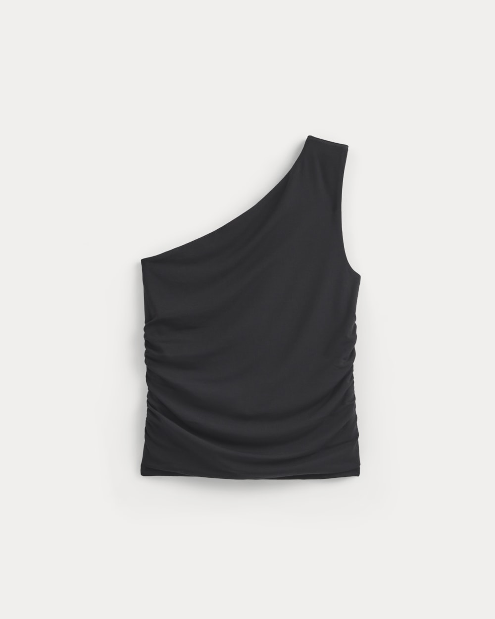 womens-one-shoulder-top-black | alt