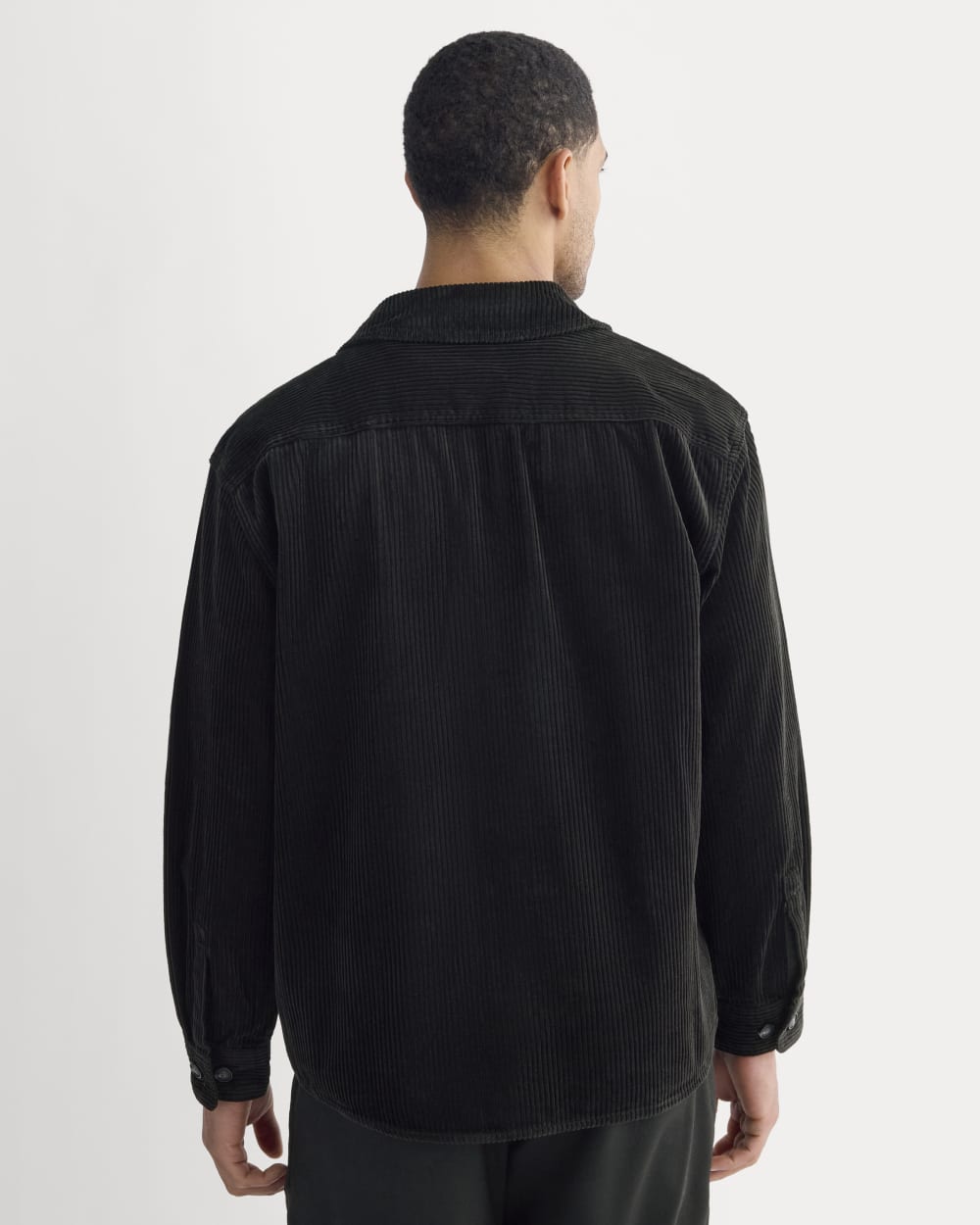 Wide Wale Corduroy Shirt | Black – Everlane