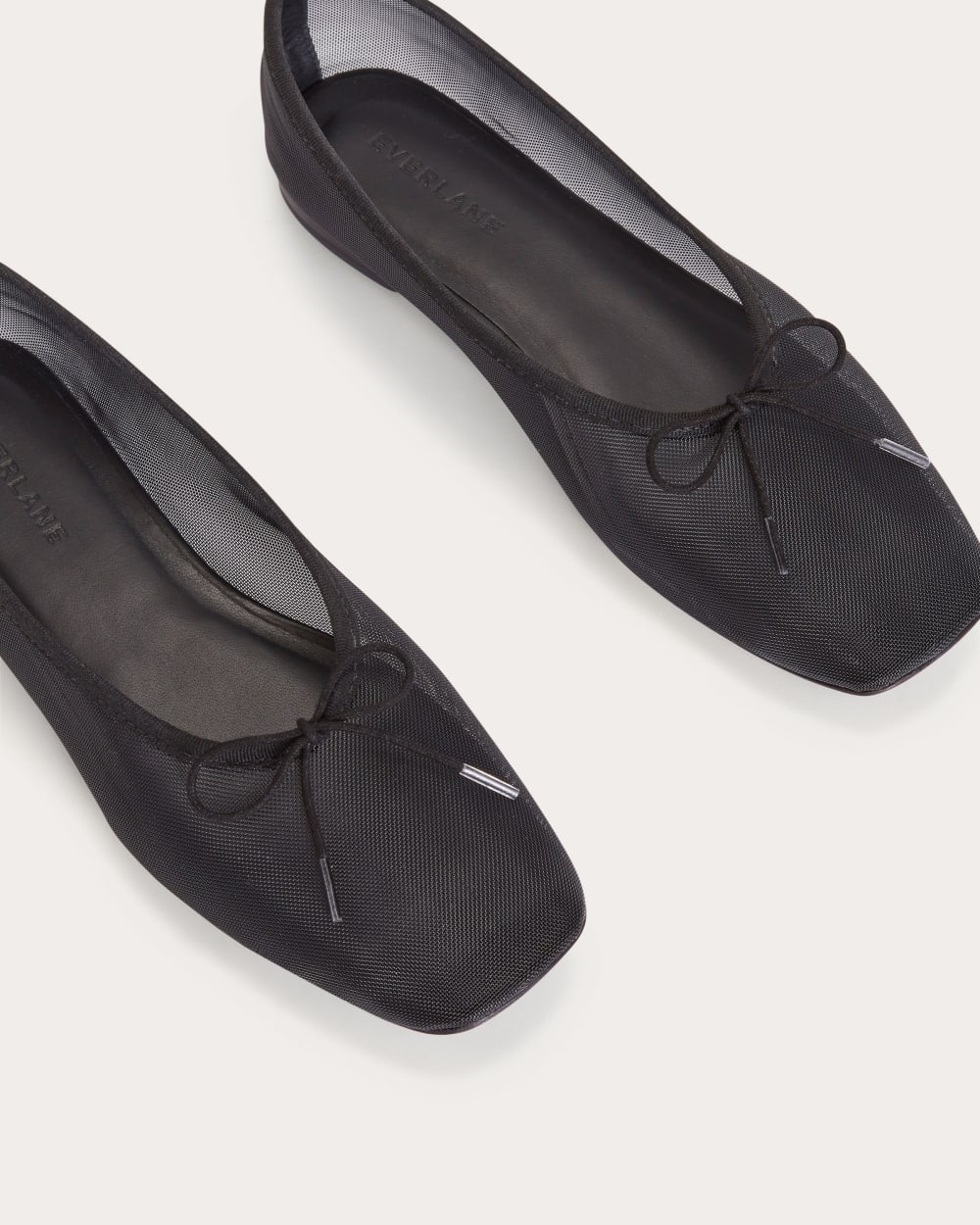 The Day Ballet Flat | Black Mesh