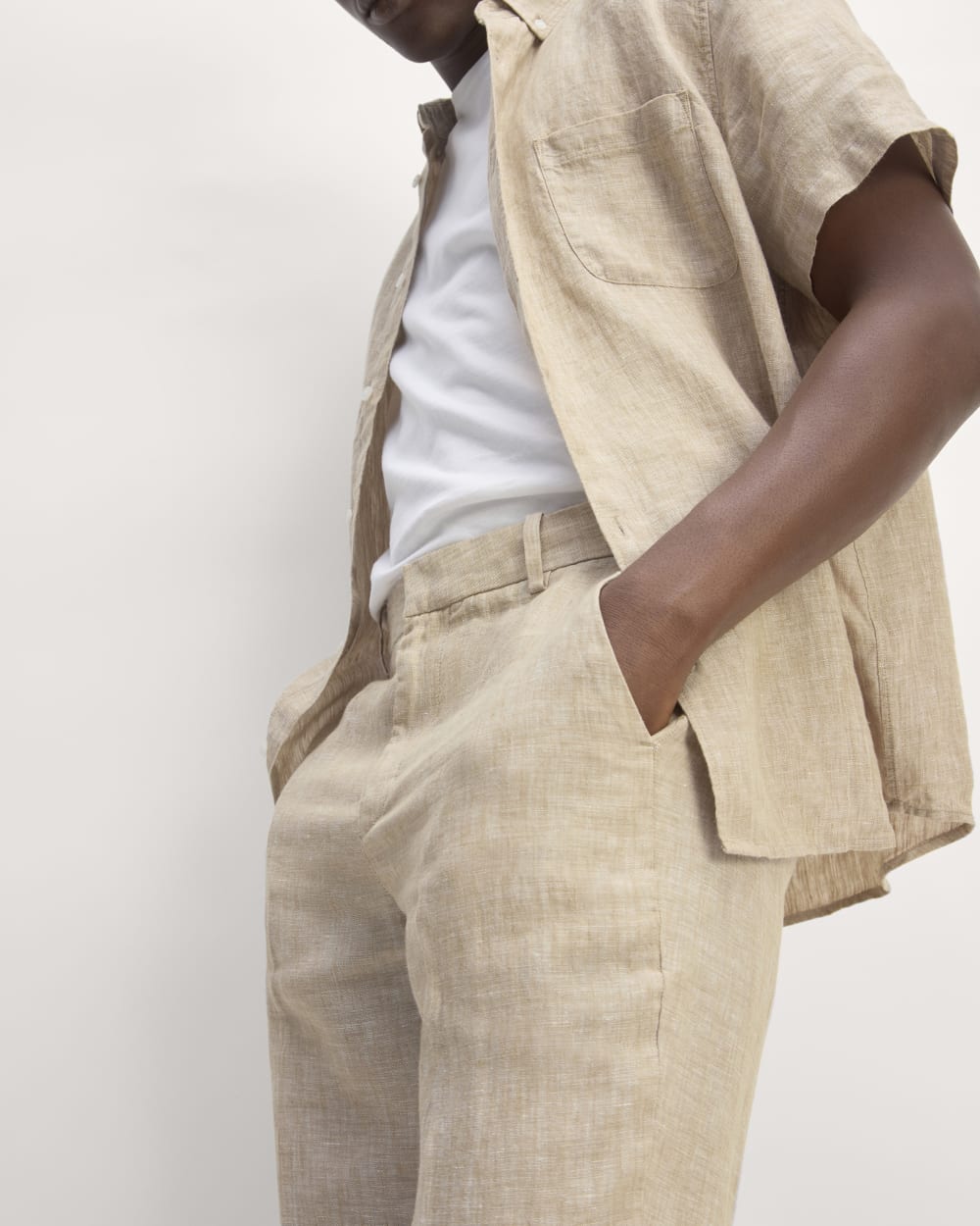The Linen Trouser | Cornstalk Chambray – Everlane