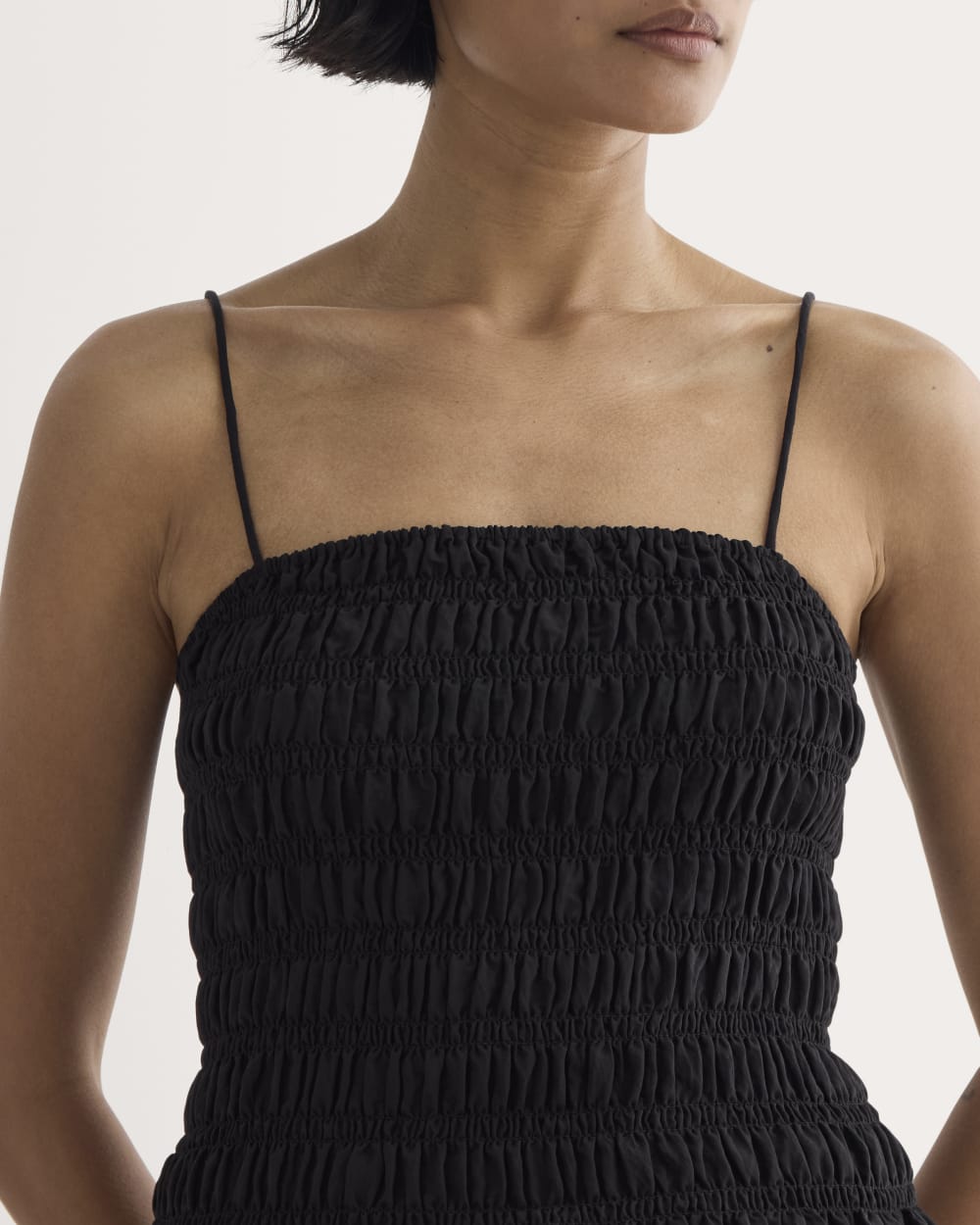 womens-smocked-tank-black