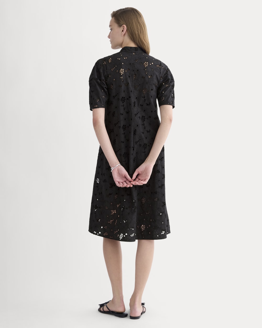 everlane black dress Everlane The Japanese GoWeave Wrap Dress, NWT, Black, Multiple Sizes