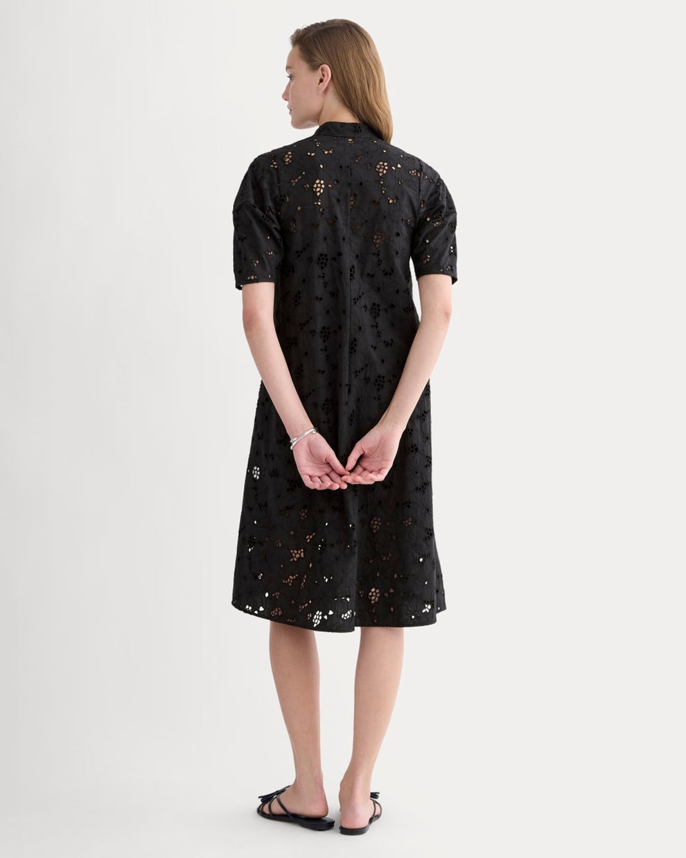 The Eyelet Midi Dress