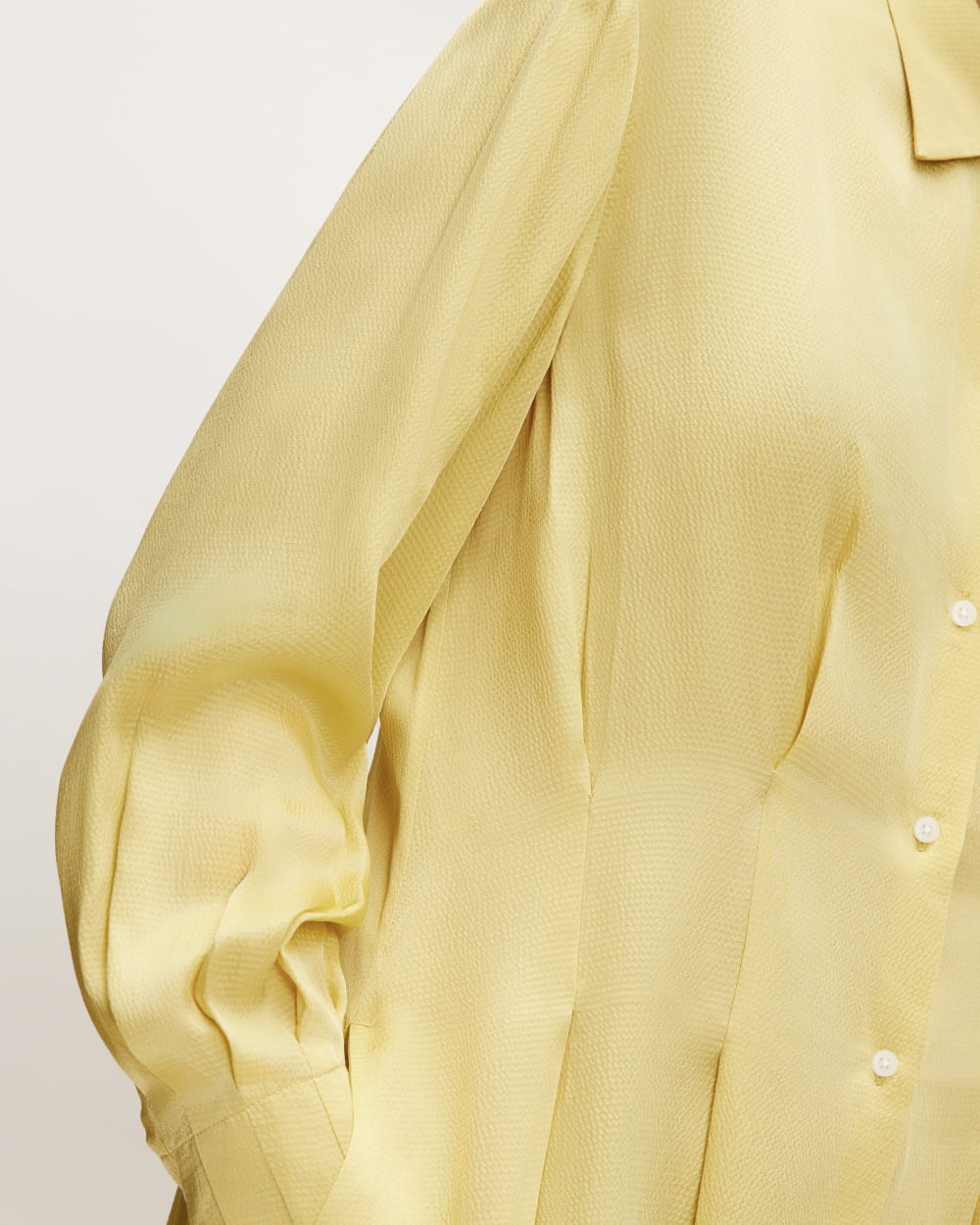 slim fit dress slacks CLEMENZA SILK SHIRTDRESS – ALEMAIS main image 0