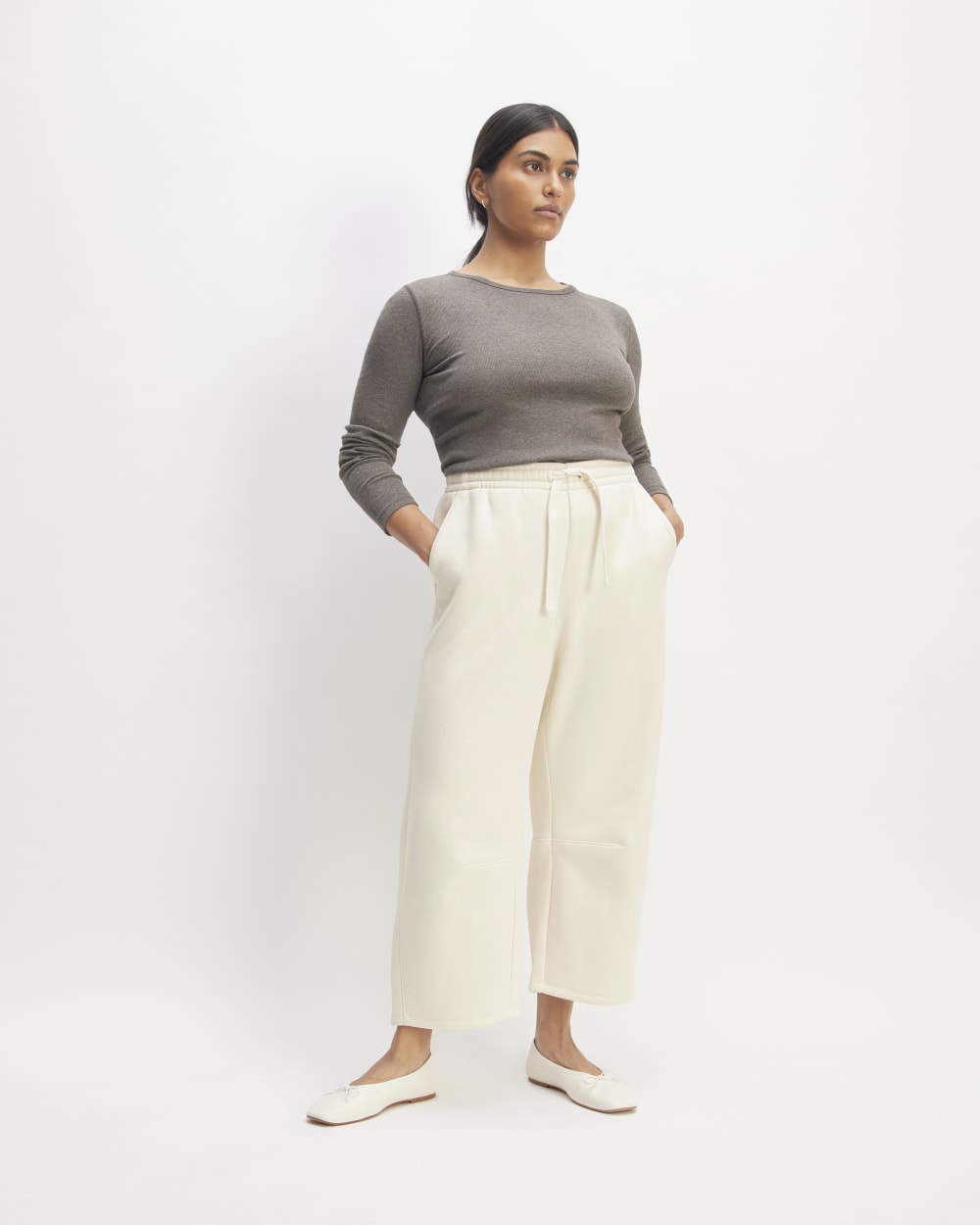 womens-retrack-barrel-sweatpant-bone | primary