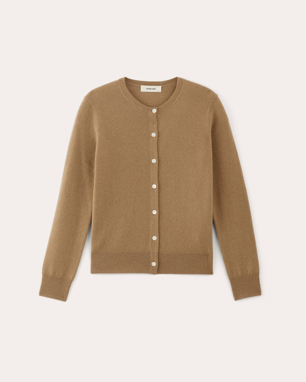 womens-cashmere-classic-crew-cardigan-tigers-eye | alt