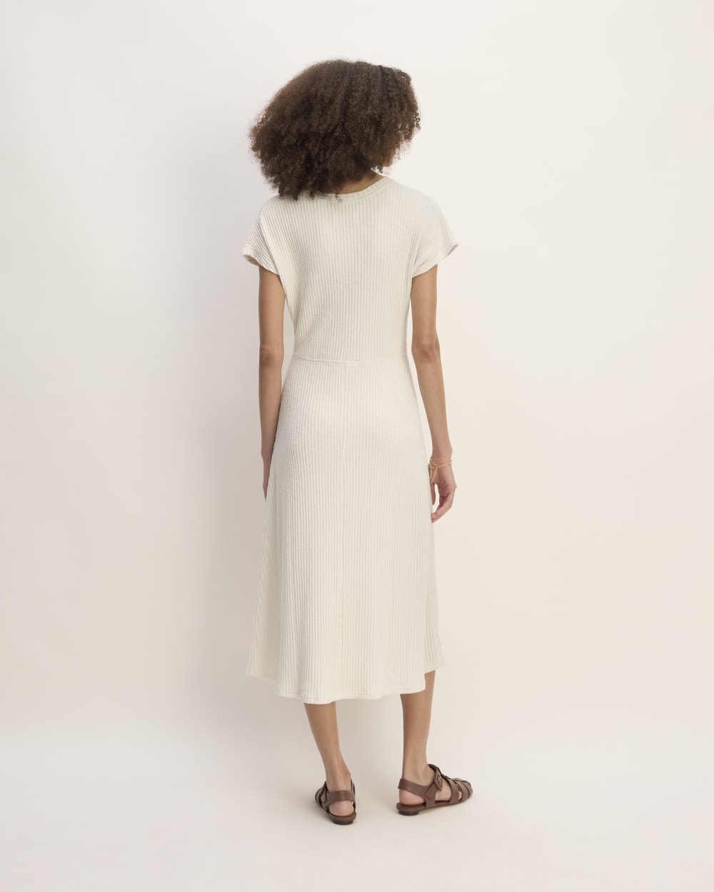womens-rib-knit-cap-sleeve-midi-dress-bone