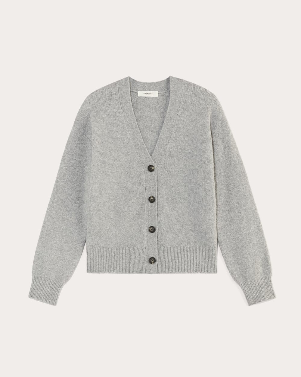 The Cocoon Cardigan in Plush Cotton | Heathered Grey – Everlane