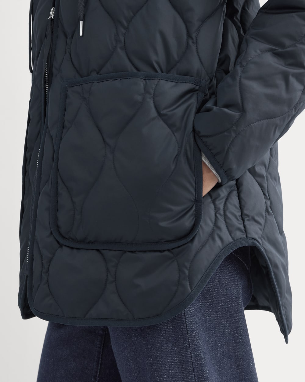 womens-renew-quilted-hooded-liner-navy