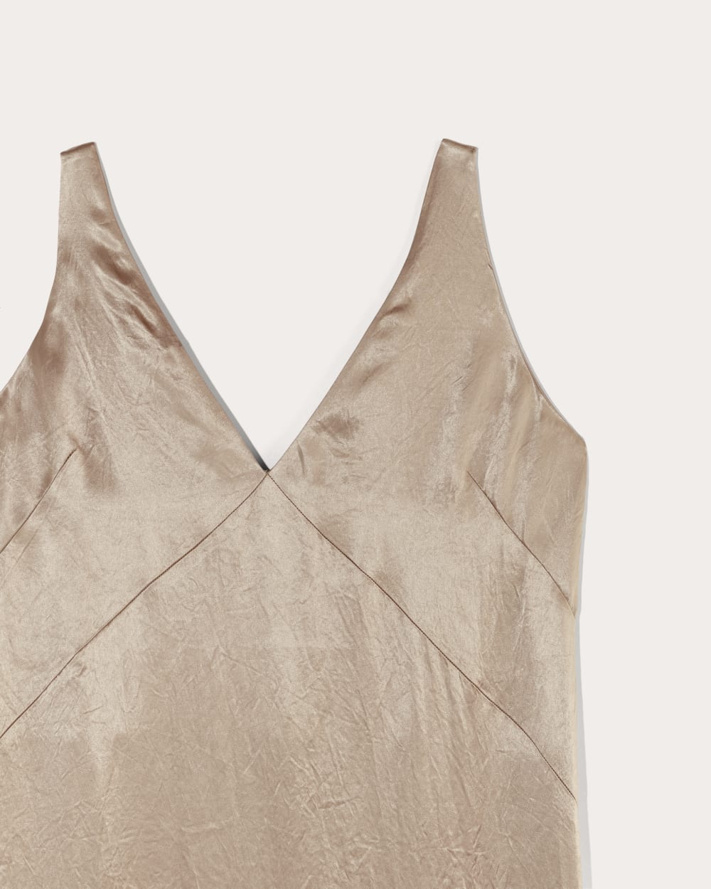 The Satin Slip Dress | Champagne Everlane The Satin Slip Dress | Champagne Everlane