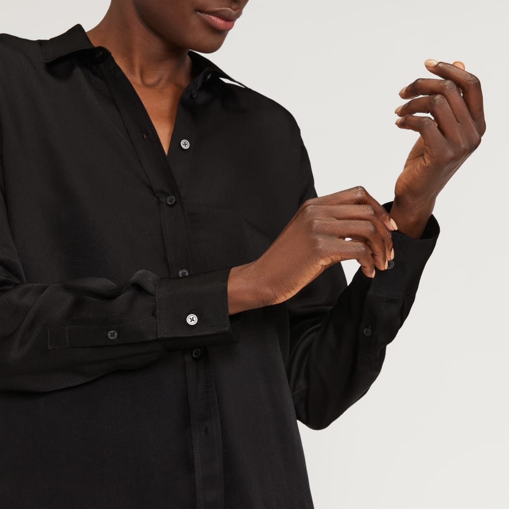 womens-satin-relaxed-shirt-black