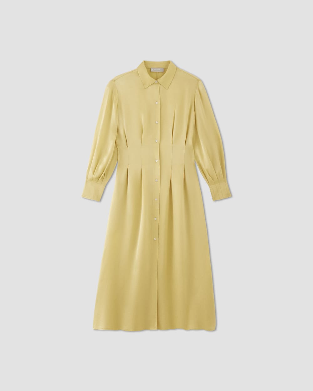 chinese dress ladies The Elevated 100% Linen Shirtdress