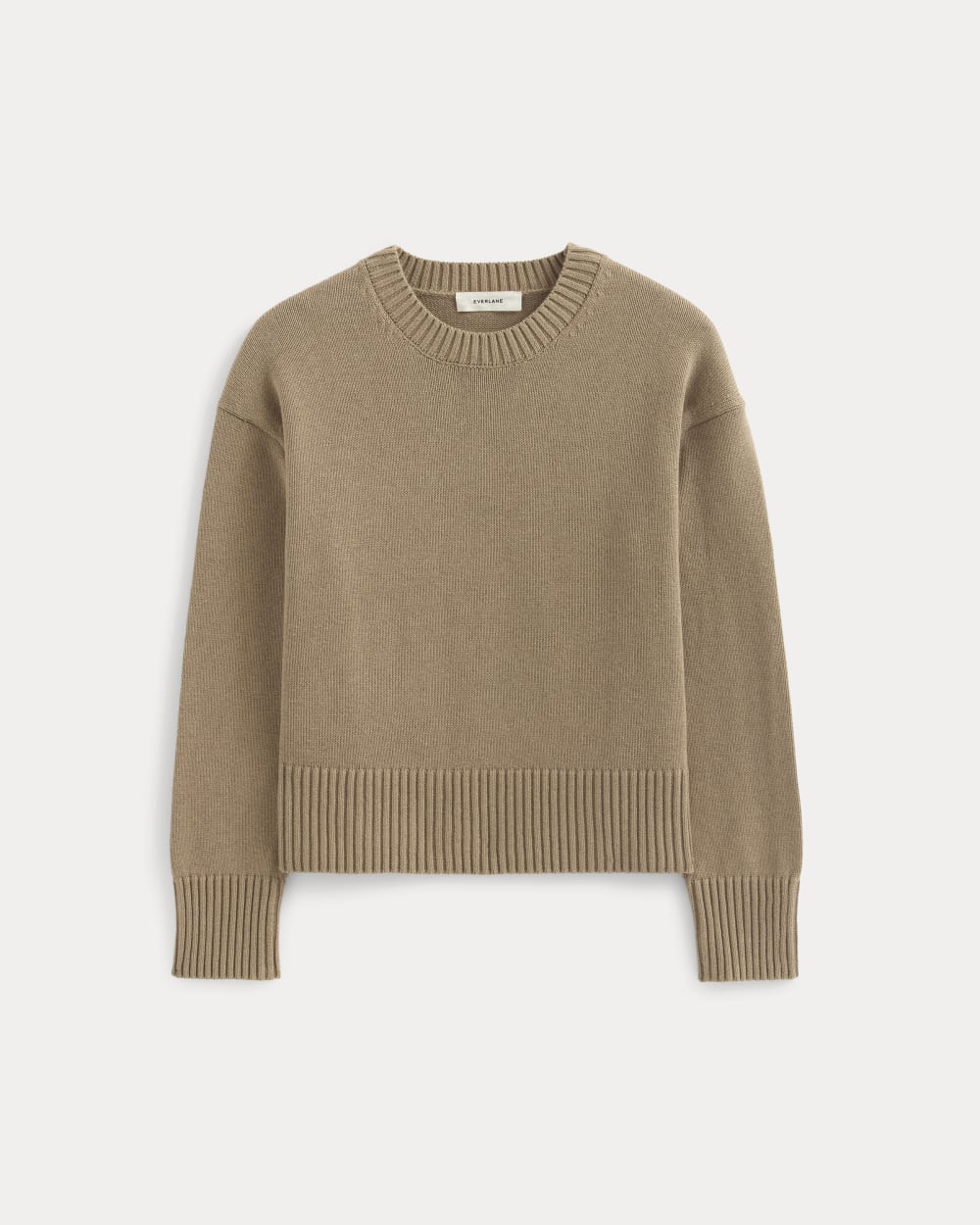 womens-organic-cotton-crew-sweater-dark-heathered-camel | alt