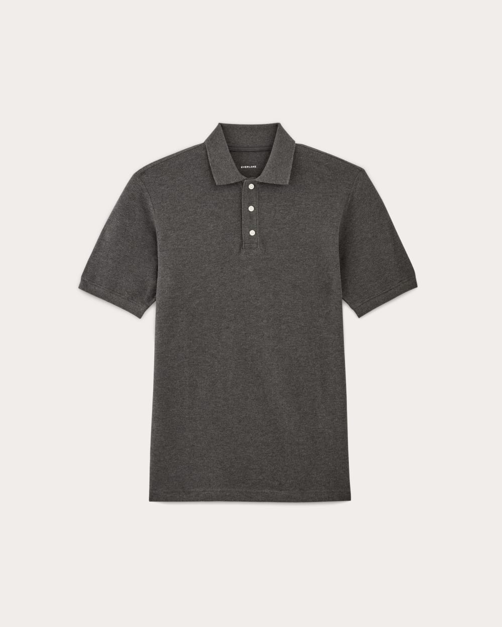 The Pique Polo | Heathered Graphite – Everlane