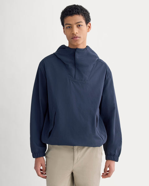 Meravel ミーラベル Airy Nylon Jacket ネイビー Re:Cycled Nylon Windbreaker | Deep Navy – Everlane