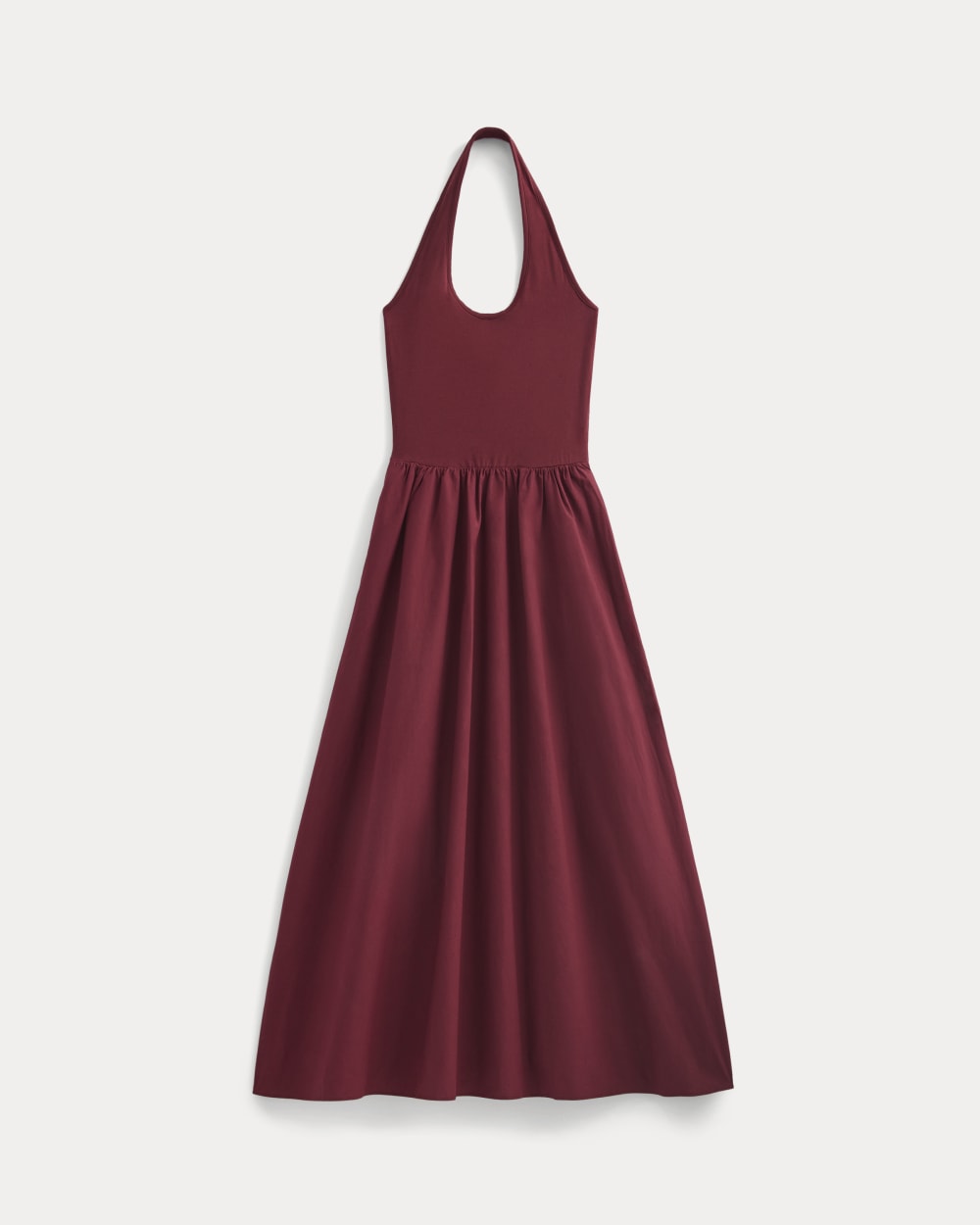Everlane Halter Dress, Ultrasoft Cotton, Pomegranate, Size XL Everlane Halter Dress, Ultrasoft Cotton, Pomegranate, Size XL