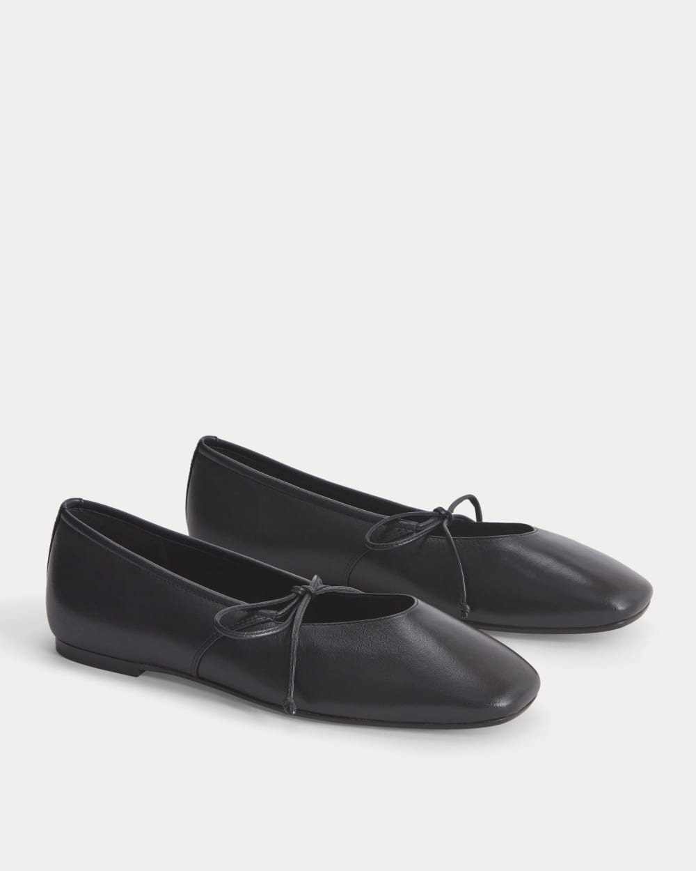 Leather Keyhole Flat | Black Everlane Leather Keyhole Flat | Black Everlane