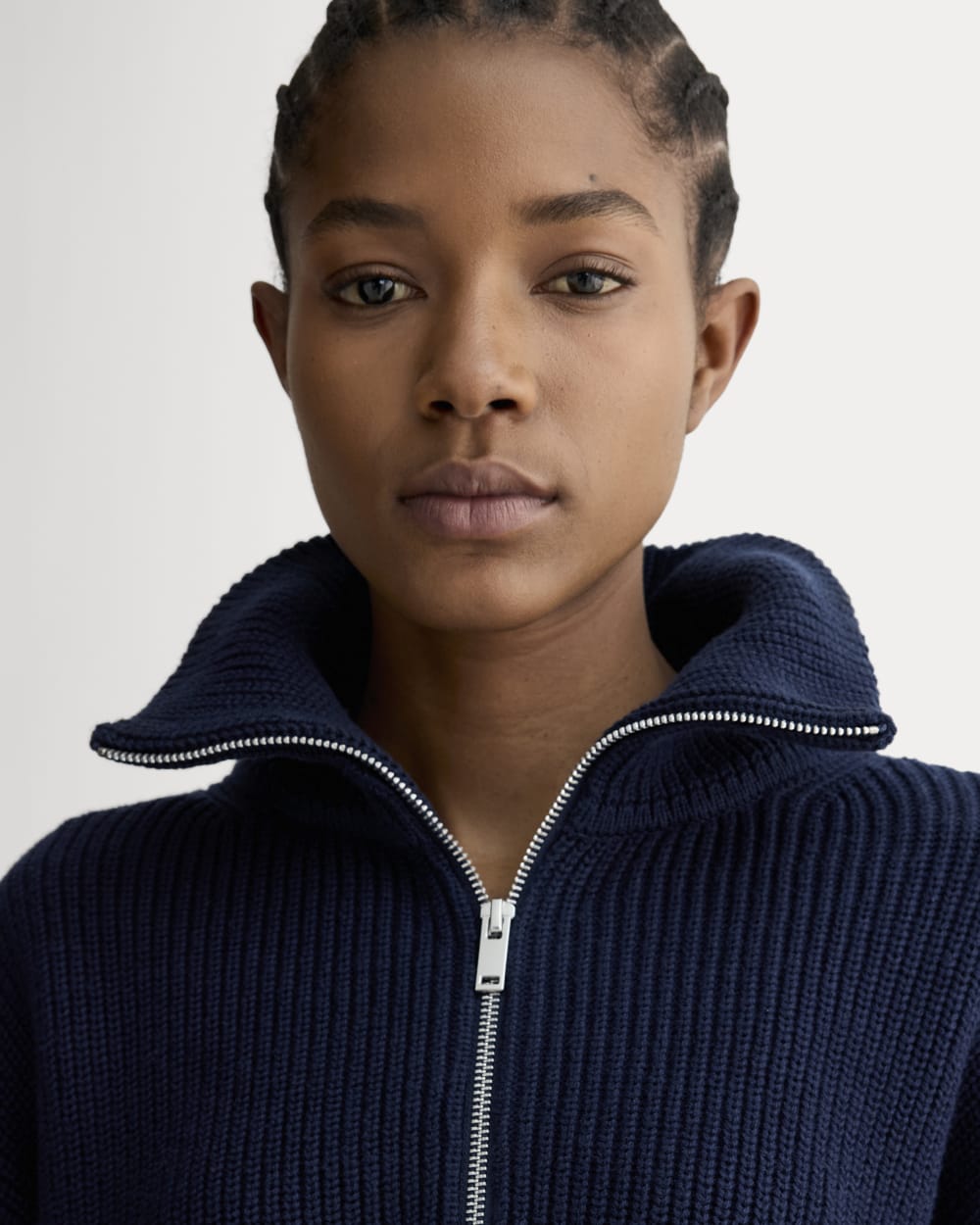 The Half-Zip in Everyday Cotton | Navy – Everlane