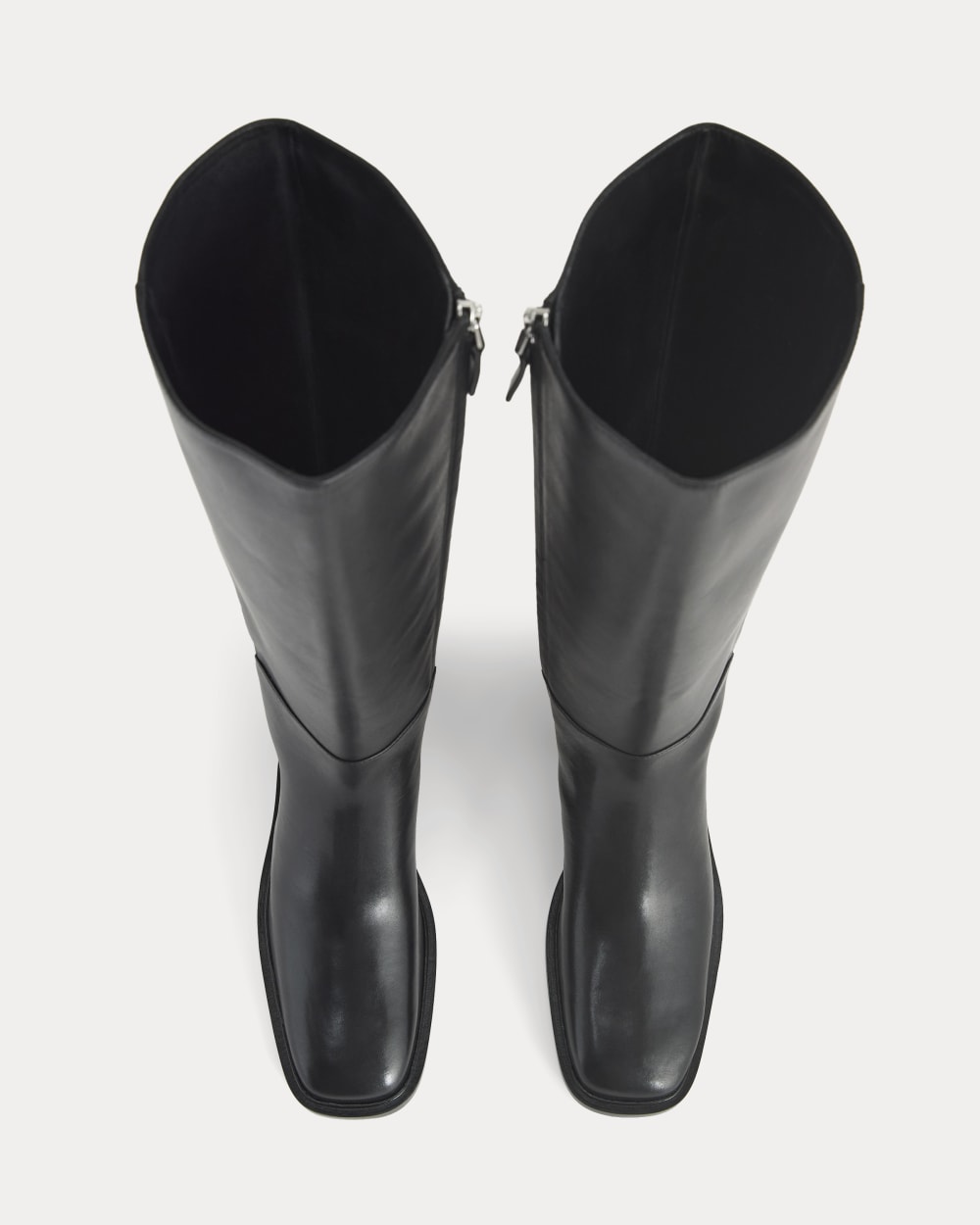 Everlane Leather Knee-High City Boot In Black, Size 7.5 Everlane Leather Knee-High City Boot In Black, Size 7.5