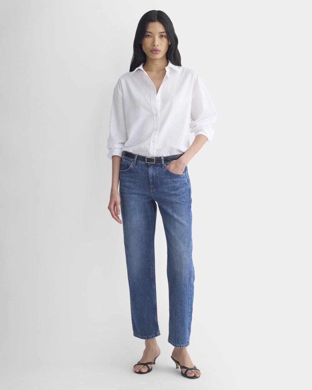 Low-Rise Straight Jean