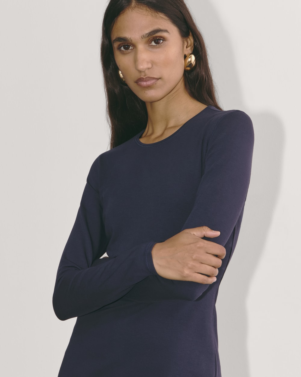 The Form Mini Dress | Navy  Everlane