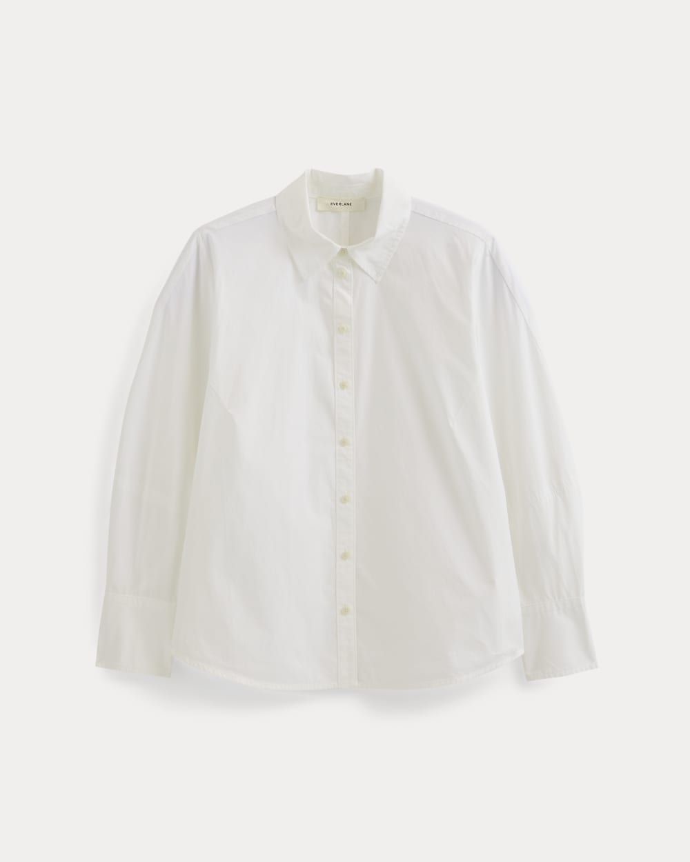 womens-lantern-sleeve-shirt-light-cotton-white | alt