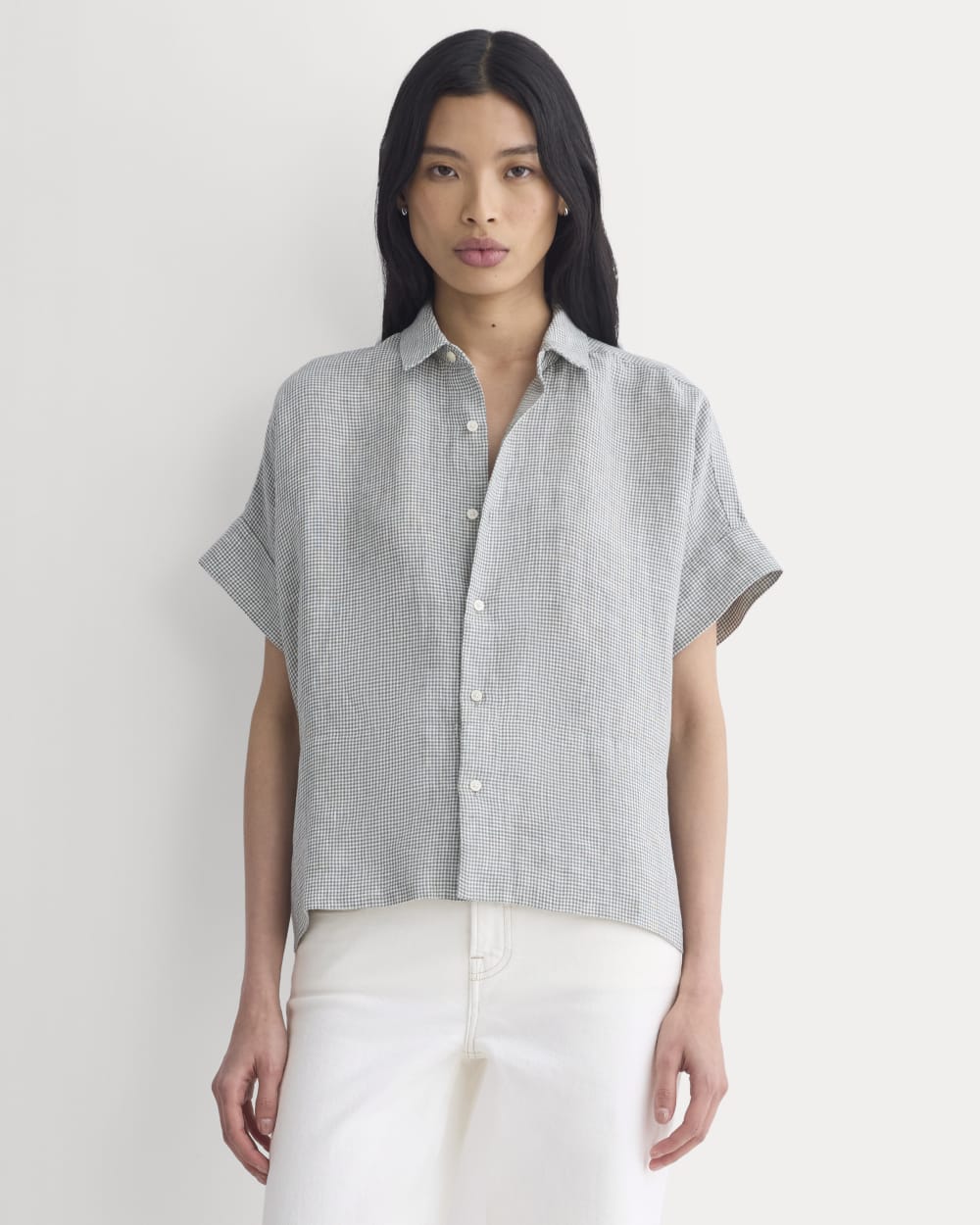 The Boxy Shirt in Linen from Everlane - $98