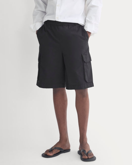 mens-pull-on-cargo-short-black | primary