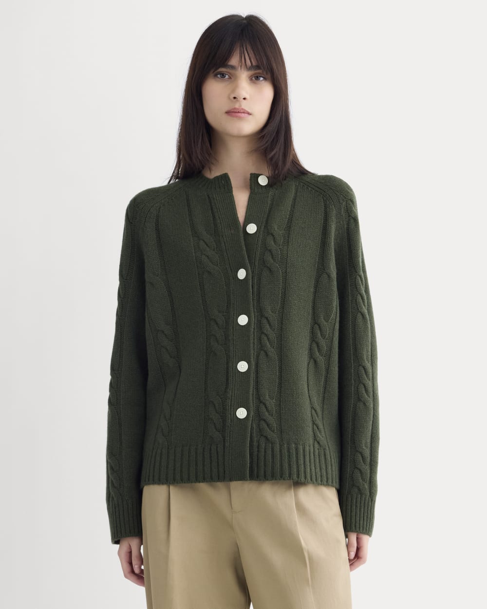 womens-cable-cardigan-extrafine-merino-dark-forest | primary