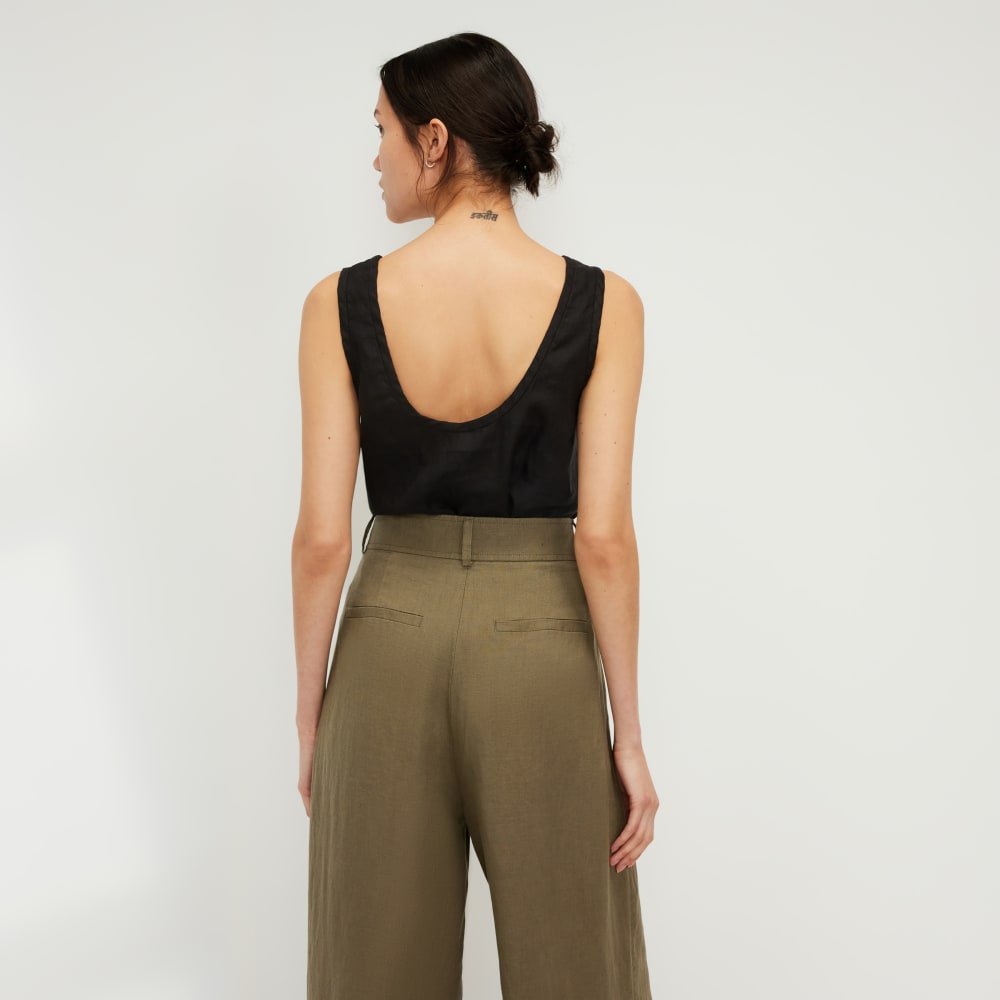 womens-linen-scoop-neck-tank-black