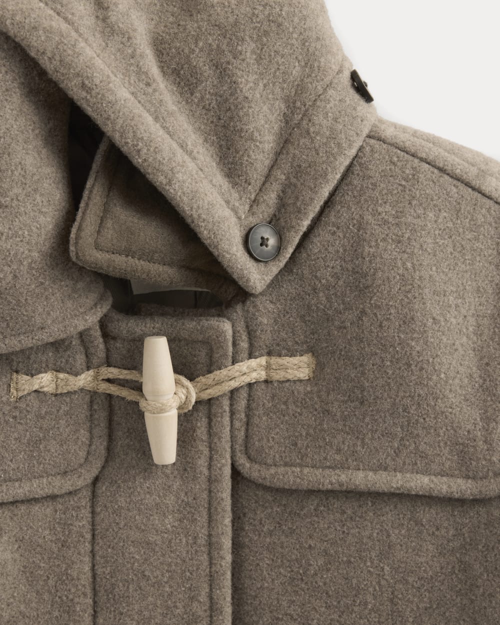The ReWool Duffle Coat | Heather Taupe – Everlane