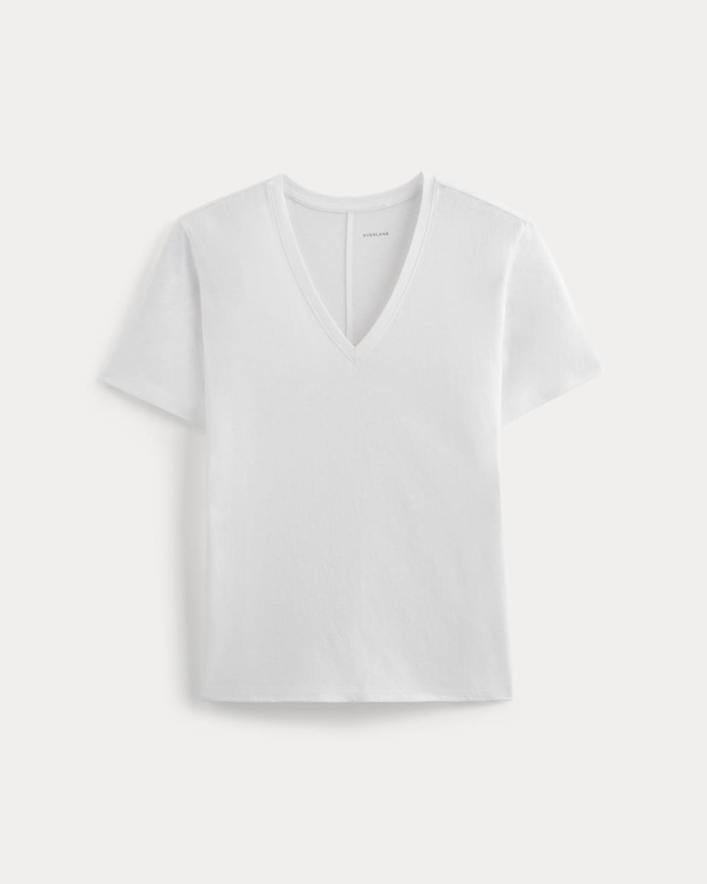 womens-slouchy-v-tee-cotton-linen-white | alt