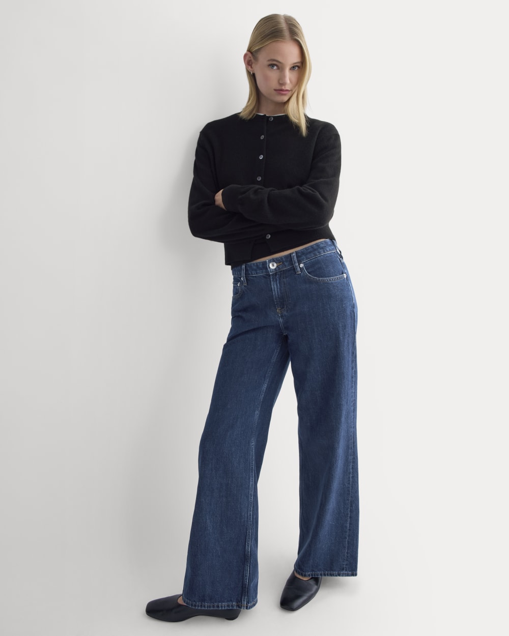 Cashmere Cropped Cardigan