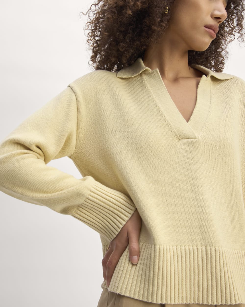 トップス OVY DAYDREAM Organic Cotton Pile Polo トップス OVY DAYDREAM Organic Cotton Pile Polo Organic Cotton