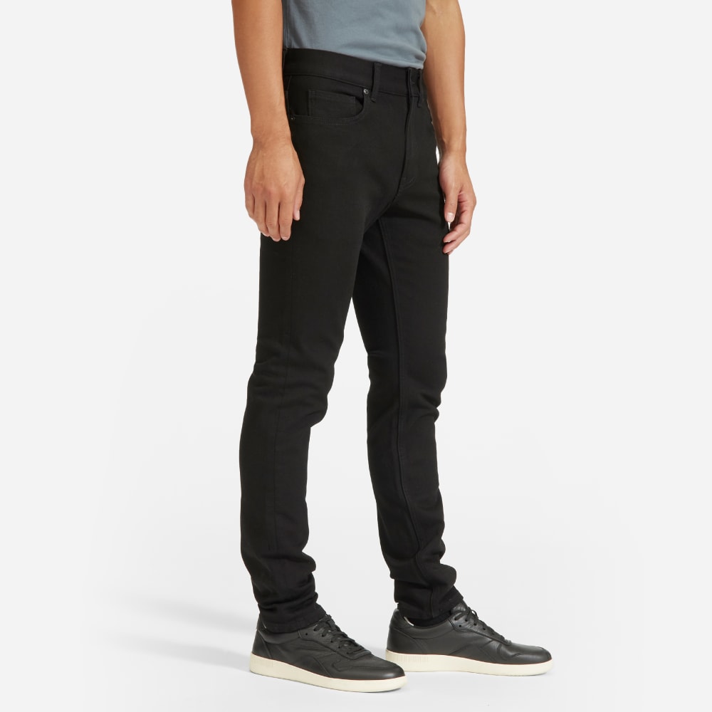 The Skinny 4-Way Stretch Organic Jean | Uniform | Black – Everlane