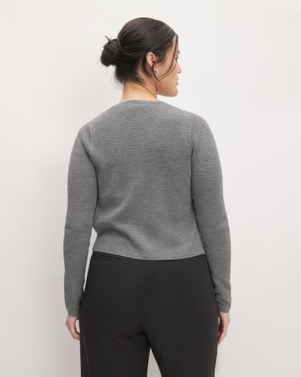 womens-ultrafine-merino-ribbed-cardigan-heather-mid-grey