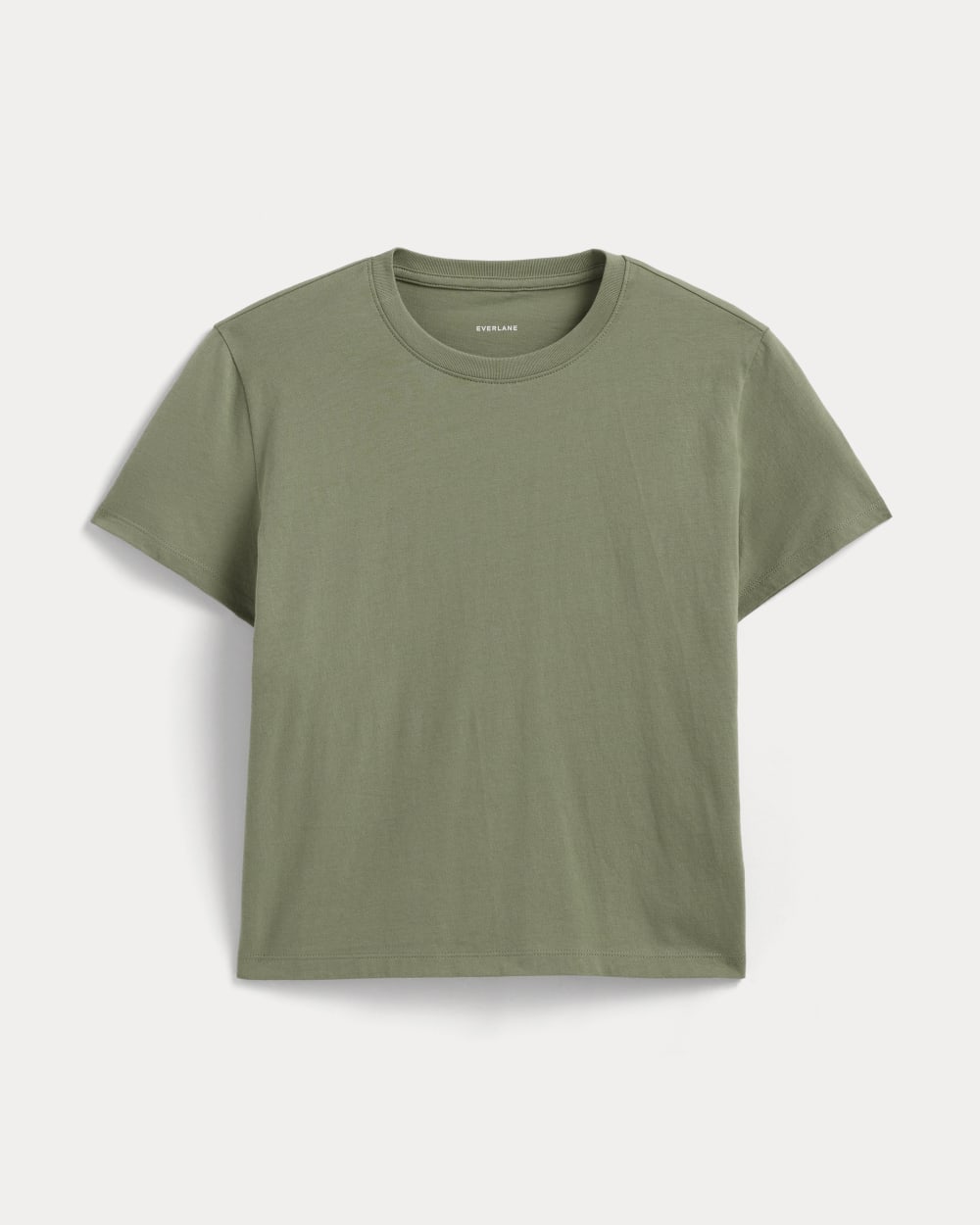 The Box-Cut Tee in Essential Cotton | White | No Pocket