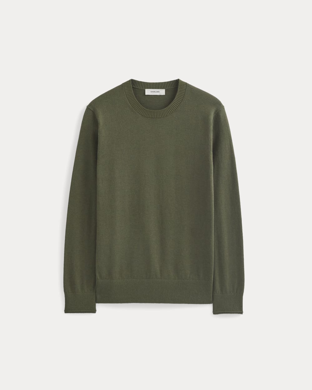 mens-uniform-no-sweat-cotton-sweater-heather-olive-night | alt