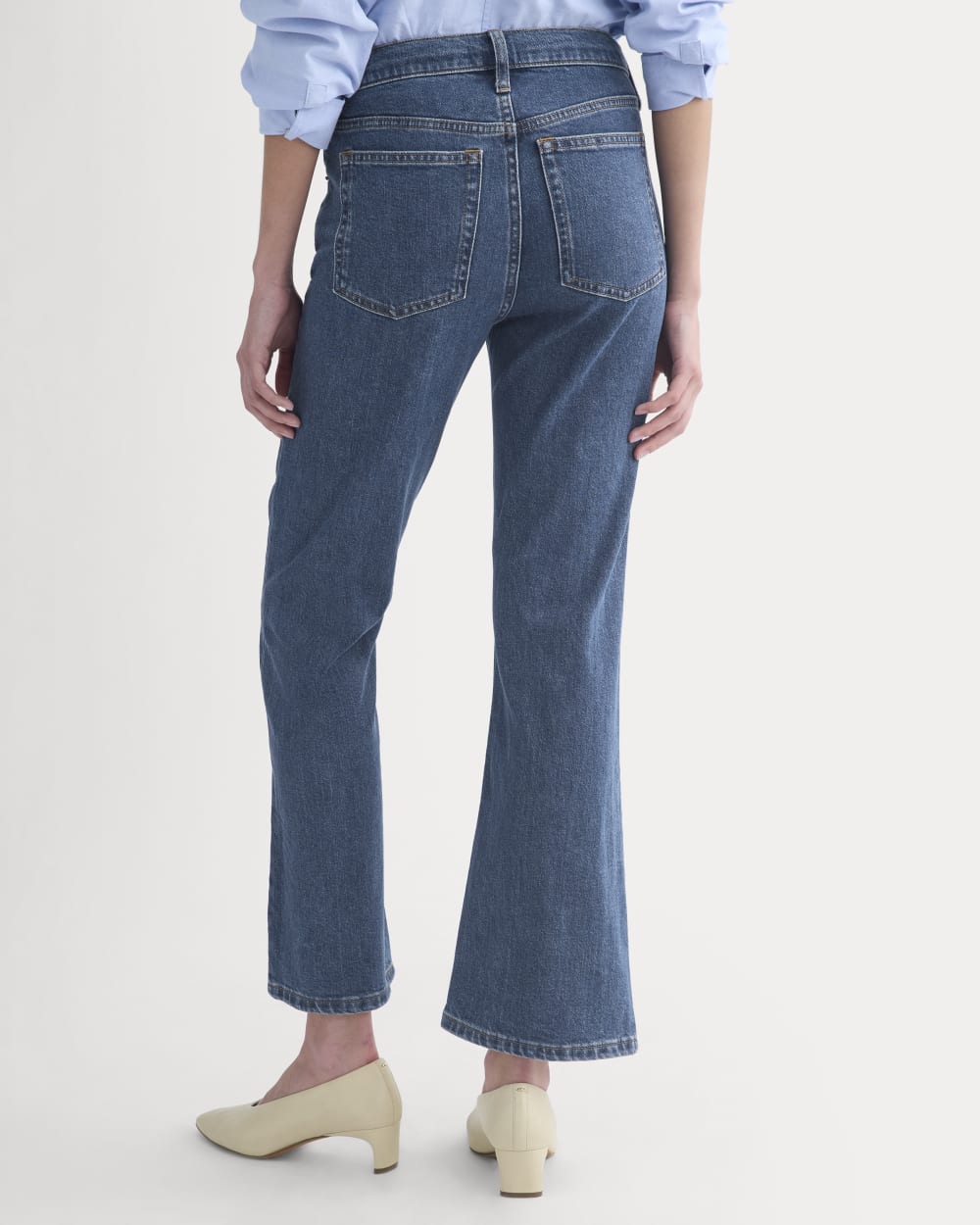 High Rise Kick High-Rise Kick Flare Jean | Ocean – Everlane